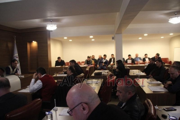 Akyazı Belediyesi Aralık Ayı Meclis Toplantısı Yapıldı
